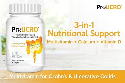 Gut Multivitamins: Nutritional Support for IBD Softgels 30-Day Supply in Saudi Arabia