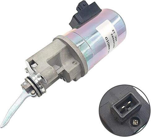 04199902 Diesel Engine Shutdown Solenoid Valve for Engine Excavator Parts in Saudi Arabia