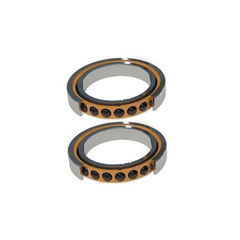 1Pair H7210C HQ1 50x90x20 7210C Angular Contact Bearings Hybrid Bearing Si3N4 Ceramic Ball in Saudi Arabia