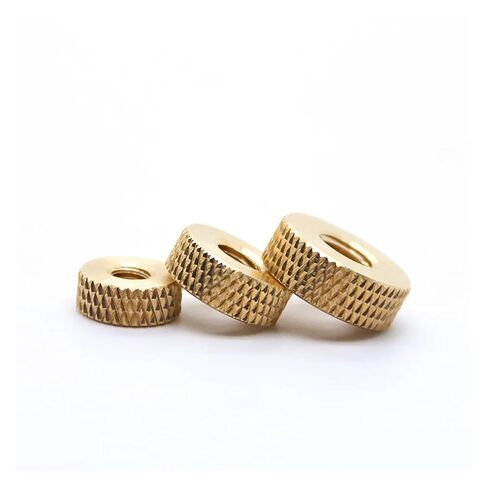 Knurled Hand Nut/Copper Round Nut Adjusting Anilox Nut M3-M6(3pcs M5X12X4.5) in Saudi Arabia