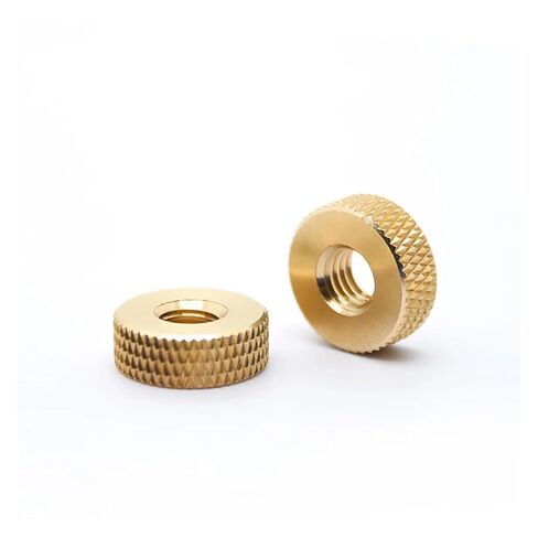 Knurled Hand Nut/Copper Round Nut Adjusting Anilox Nut M3-M6(3pcs M5X12X4.5) in Saudi Arabia