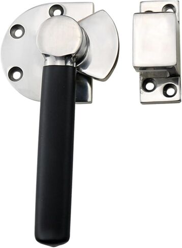 Stainless Steel Construction Machinery Vehicle Door Handle Lock Refrigerated Container Rotating Tightly Closed 1Pcs(R) in Saudi Arabia