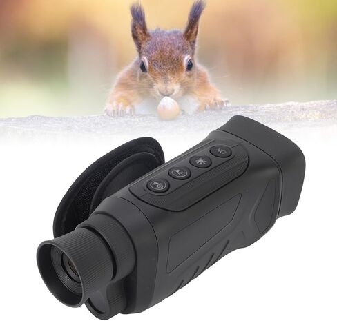 Digital Monocular Telescope 2.5K UHD Video 48M Image 2 Inch Color Display 6X Magnification 8X Digital Zoom Monocular Camera for Birdwatching (Green) in Saudi Arabia