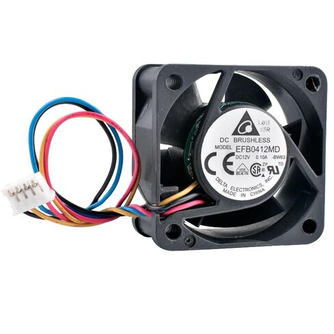 EFB0412MD 4 سنتيمتر 40 مللي متر مروحة 40x40x20 مللي متر DC12V 0.10A المزدوج الكرة محوري تدفق مروحة التبريد مروحة للكمبيوتر الصناعي التبديل إمدادات الطاقة in Saudi Arabia