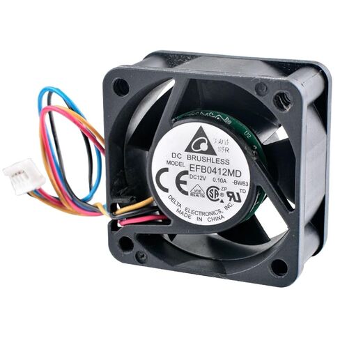 EFB0412MD 4 سنتيمتر 40 مللي متر مروحة 40x40x20 مللي متر DC12V 0.10A المزدوج الكرة محوري تدفق مروحة التبريد مروحة للكمبيوتر الصناعي التبديل إمدادات الطاقة in Saudi Arabia