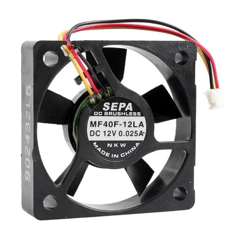 MF40F-12LA 4 سنتيمتر 40 مللي متر مروحة 40x40x10 مللي متر DC12V 0.025A 3 خطوط 3pin مروحة تبريد صغيرة هادئة لأجهزة الطاقة الصغيرة in Saudi Arabia
