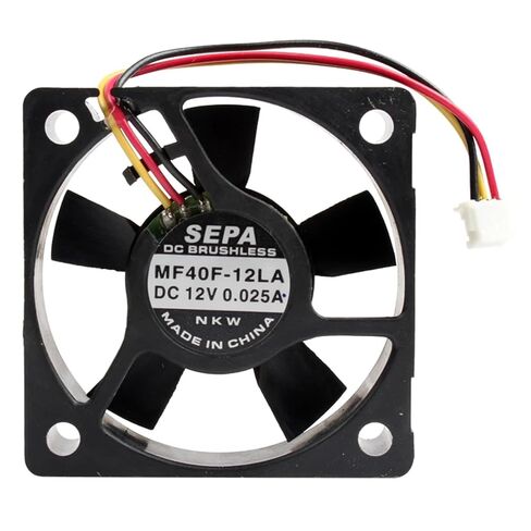 MF40F-12LA 4 سنتيمتر 40 مللي متر مروحة 40x40x10 مللي متر DC12V 0.025A 3 خطوط 3pin مروحة تبريد صغيرة هادئة لأجهزة الطاقة الصغيرة in Saudi Arabia