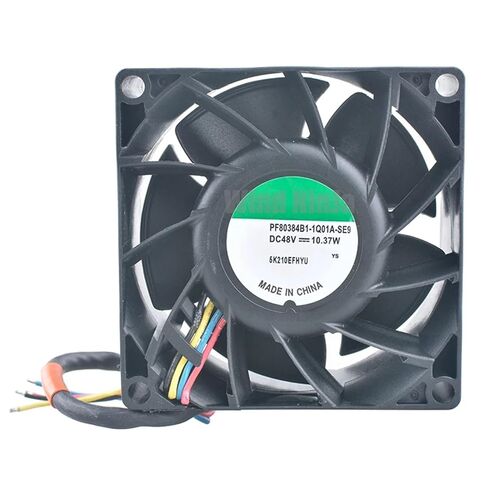 PF80384B1-1Q01A-SE9 8 سنتيمتر 80 مللي متر مروحة 80x80x38 مللي متر DC48V 10.37 واط عالية السرعة مروحة التبريد لسيارات الخادم in Saudi Arabia