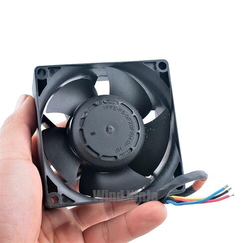 PF80384B1-1Q01A-SE9 8 سنتيمتر 80 مللي متر مروحة 80x80x38 مللي متر DC48V 10.37 واط عالية السرعة مروحة التبريد لسيارات الخادم in Saudi Arabia