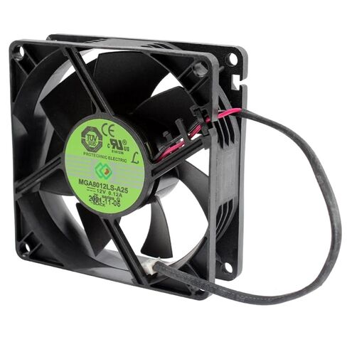 MGA8012LS-A25 8cm 80mm Fan 80x80x25mm DC12V 0.12A 2pin Cooling Fan for Chassis Power Supply in Saudi Arabia