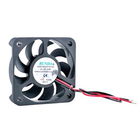 RSH5010 5 سنتيمتر 50 مللي متر مروحة 50x50x10 مللي متر DC12V 0.09A 2 خطوط 4500 دورة في الدقيقة محوري تدفق مروحة تبريد مروحة التبريد لشاحن الطاقة المرطب in Saudi Arabia