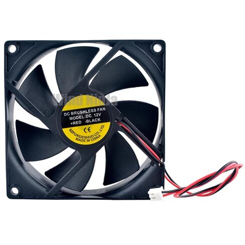 9.2cm 92mm Fan 92x92x25mm DC12V 0.22A 2pin 2700rpm Circular Cooling Fan for Chassis Power Supply in Saudi Arabia