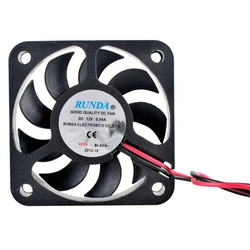 RSH5010 5 سنتيمتر 50 مللي متر مروحة 50x50x10 مللي متر DC12V 0.09A 2 خطوط 4500 دورة في الدقيقة محوري تدفق مروحة تبريد مروحة التبريد لشاحن الطاقة المرطب in Saudi Arabia