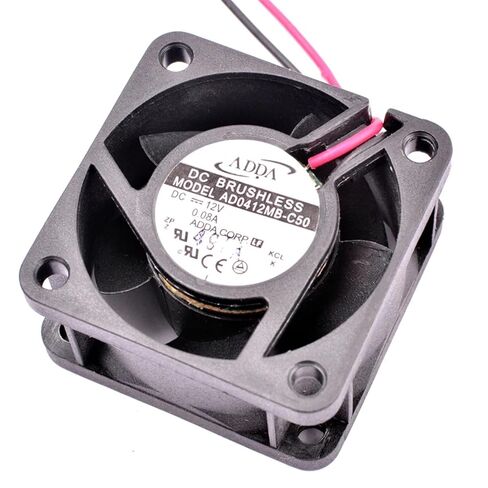 AD0412MB-C50 4 سنتيمتر 4020 40 مللي متر مروحة 40x40x20 مللي متر DC12V 0.08A 2 خطوط الكرة كتم التبديل مروحة التبريد in Saudi Arabia