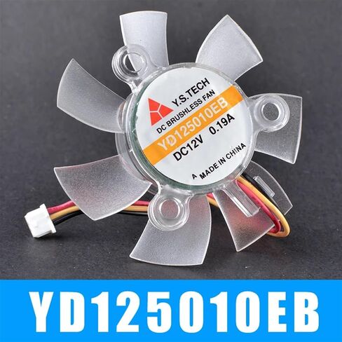 YD125010EB 5cm 5010 12V 0.19A 3pin Graphics Cooling Fan in Saudi Arabia
