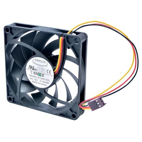 R128015BL 8 سنتيمتر 80 مللي متر مروحة 80x80x15 مللي متر 8015 DC12V 0.19A 3 خطوط RPM مراقبة مروحة التبريد لوحدة المعالجة المركزية in Saudi Arabia
