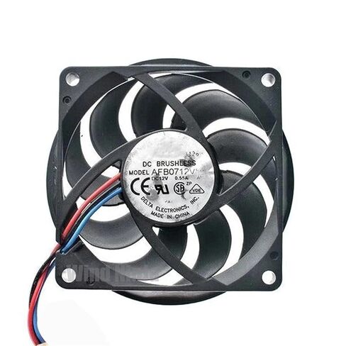 AFB0712VHB 7cm 70mm Fan 70x70x15mm DC12V 0.55A 3pin Dual Ball Bearing Cooling Fan for Motherboard CPU Chassis in Saudi Arabia