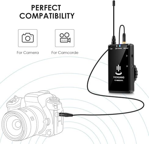 Devinal Replacement Locking 1/8 to XLR Male Output Cable Compatible with EK100 Receiver, Saramonic Receivers, Saramonic UwMic9, VmicLink5, UwMic10 and UwMic15 Receivers in Saudi Arabia
