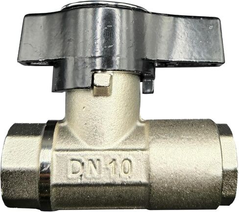 Generic Hipress DN10 3/8" صمام كروي نحاسي مطلي، 3000 رطل لكل بوصة مربعة، صنع في إيطاليا in Saudi Arabia