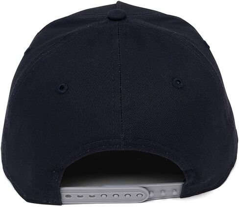 قبعة New Era NY New York Yankees 9FORTY M-Crown Arch Snapback، قبعة قابلة للتعديل باللون الأزرق الداكن والرمادي in Saudi Arabia