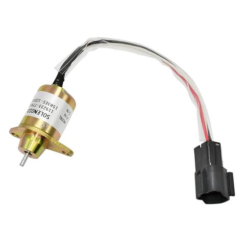 الملف اللولبي لإيقاف الوقود YM119233-77932 11923377932 متوافق مع المحرك 2D70E-5S-BA 3D76E-5N-BA 3D76E-6 3D78AE-3A in Saudi Arabia
