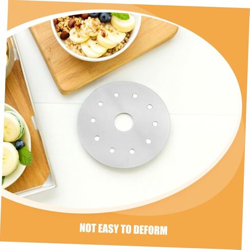 Mobestech 2pcs Stainless Steel Heat Diffuser Plate for Gas Electric Stoves Efficient Thermal Conductive Cooking Sheet for Pots Pans Compact Design for Easy Storage in Saudi Arabia