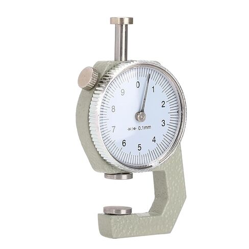Leather Thickness Gauge Round Thickness Gauge Small Size Easy To Carry Performance Leather Measuring Jewelry Leather Board Equipment 0-10 for Paper Leather Cloth Hollow Pipe Circular Tube Leathercraft in Saudi Arabia