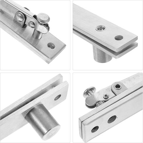 Adjustable Stainless Steel Pivot Hinge 360° Rotation Hidden Door Hinge for Wood Doors Heavy Duty Invisible Central Pivot Suitable for Indoor Use in Kuwait