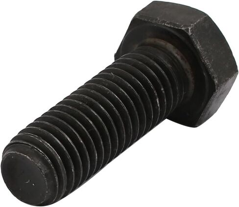 uxcell 8.8 Grade M12x35mm Full Threaded Left Hand Thread Hex Head Bolt Black 4pcs in Saudi Arabia