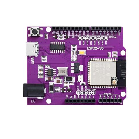 ESP32 S3 Development Board with ESP32-S3-WROOM-1-N16R8 WiFi Bluetooth, Uno Compatible Form Factor, Works with Arduino IDE, Supports Uno Compatible Shields in Saudi Arabia