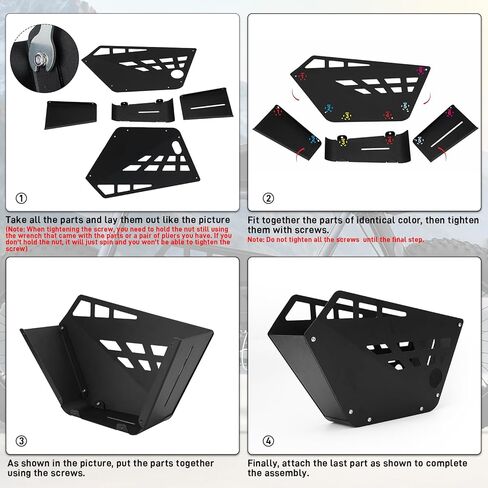 Basket for Super 73 S2, Aluminum Center Luggage Holder Storage Carrier Center Travel Basket, Accessoires for Super 73 in Saudi Arabia
