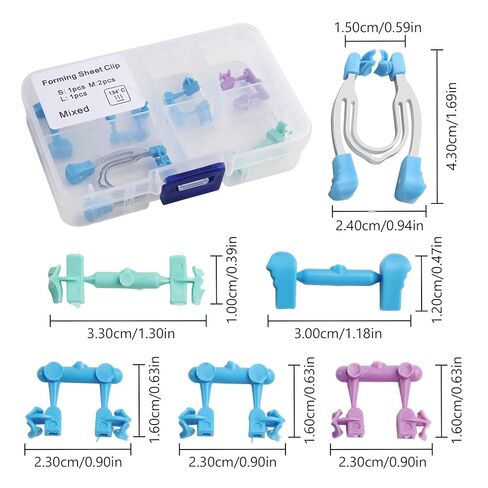 Dental Matrix System Sectional Contoured Matrices Metal Clips Clamps Autoclave Spring Clip Rings(Type C） in Kuwait