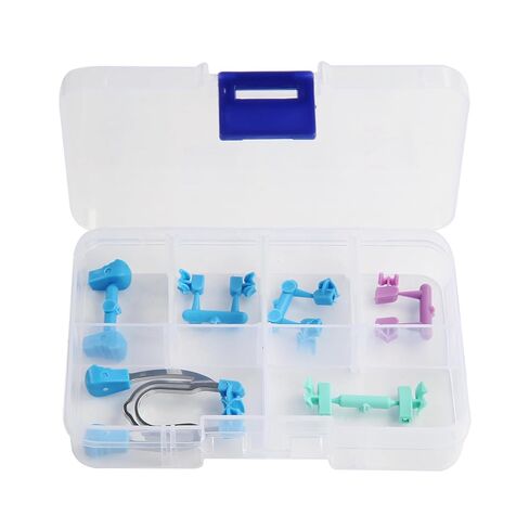 Dental Matrix System Sectional Contoured Matrices Metal Clips Clamps Autoclave Spring Clip Rings(Type C） in Kuwait