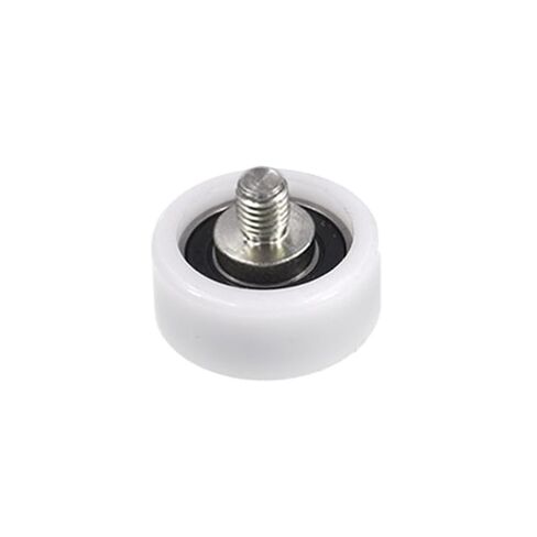 Externally Threaded POM Plastic-Coated Bearing BS620140-18C2L12M10 high wear-Resistant Nylon Threaded Guide Wheel in Saudi Arabia