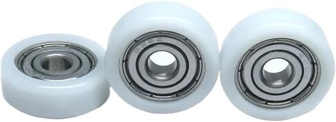 5 قطع 6x24x8 بوم المغلفة تحمل BS62624-8 24 مللي متر قطر بكرة بلاستيكية 6*24*8 درج خزانة دليل عجلة in Kuwait