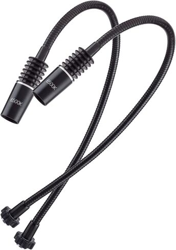 AmScope Pair of 6500K Gooseneck Lamps for LED-6W and LED-312W Illuminators in Saudi Arabia