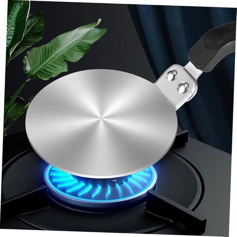 Happyyami Heat Diffuser Induction Converter Plate for Cooking Milk and Dairy Products Thick Upgrade Safe and Efficient Heat Distribution for Gas Stoves and Induction Cookers in Saudi Arabia