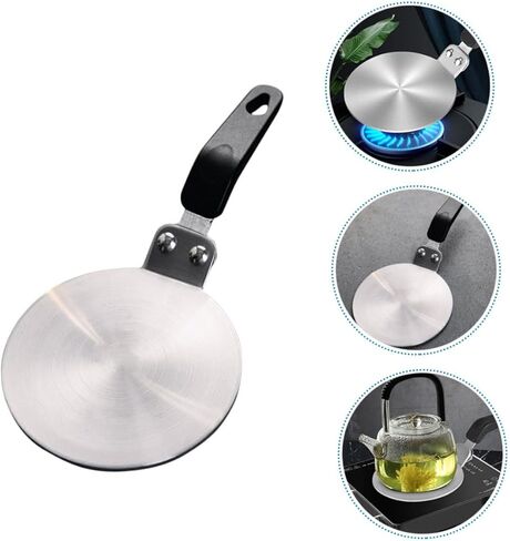 Happyyami Heat Diffuser Induction Converter Plate for Cooking Milk and Dairy Products Thick Upgrade Safe and Efficient Heat Distribution for Gas Stoves and Induction Cookers in Saudi Arabia