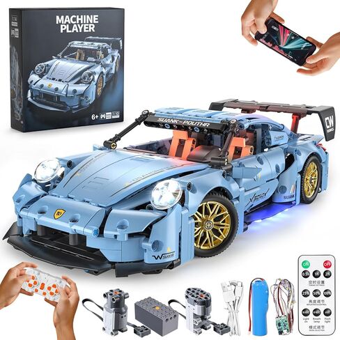 PIKARO Sports Car Building Set for Boys & Adults - Collectible Race Model Car Kits to Build, 1:14 MOC Toys, Birthday Gift for Kids Teens Ages 8-14 12-16 in Saudi Arabia