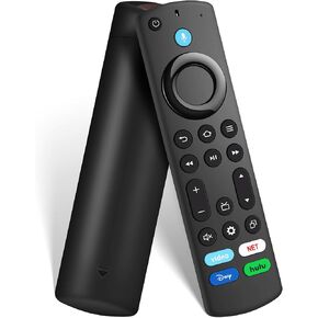 L5B83G Replacement Voice Remote Fit for Fire Smart TVs Stick (4K, 4K Max, Lite),Fire Smart TVs Stick(2nd Gen,3rd Gen),Fire Smart TVs Cube (1st Gen, 2nd Gen), Smart TVs Stick 4K Bundle in Kuwait