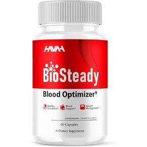 Havah BioSteady Blood Optimizer Advanced Daily Multivitamin Health Support and Natural Wellness Supplement Formula, Bio Steady Premium Health and Wellness Support Formula (1 Pack - 60 Capsules) in Kuwait