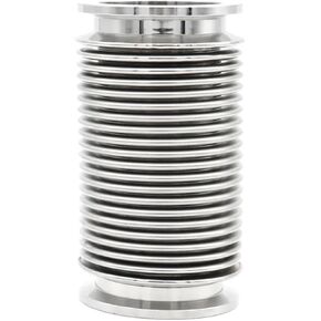 1PCS KF16 KF25 KF40 KF50 Bellows Corrugated Flexible Pipe 100-1000mm Length 304 Stainless Steel(KF16,800mm) in Saudi Arabia