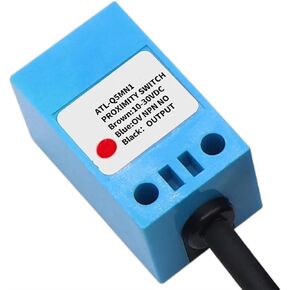 1pcs Square Inductor Metal Induction Proximity Switch Sensor 6-36V DC Three Wire NPN Normally Open ATL-Q5MN1(PNP NO) in Saudi Arabia