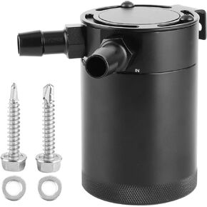 علبة التقاط الزيت بمنفذين، وخزان ألومنيوم سعة 300 مل، وخزان مع هواء داخلي، ومجمع زيت iency لـ in Kuwait