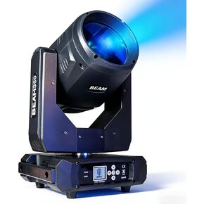 SHEHDS 275W ضوء شعاع الرأس المتحرك - تأثير 10R، 14 Gobos + 14 لونًا، 2 موشور، تكبير خطي، عجلة الصقيع وقوس قزح - إضاءة المسرح DJ Spot Light للحفلات، الديسكو، KTV، العروض المسرحية، الأحداث الحية in Kuwait