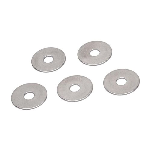 Stainless Steel Flat Washers 500 Pcs 4x15x0.5mm for M3 Screws with Load Distribution and Protective Barrier for Wood Plastic Metal Surfaces Suitable for DIY Furniture Assembly Automotive Repair Indust in Saudi Arabia