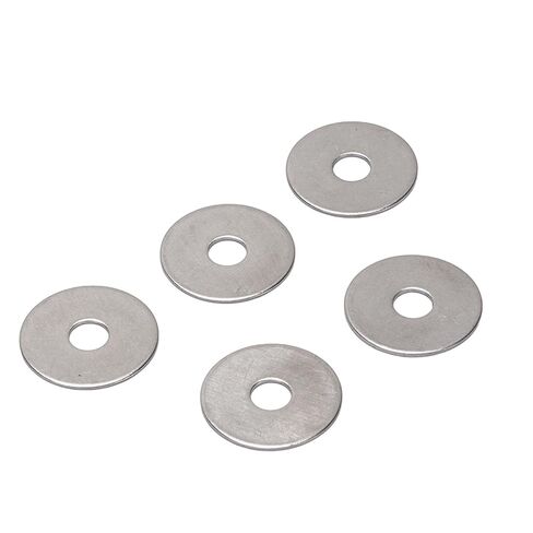 Stainless Steel Flat Washers 500 Pcs 4x15x0.5mm for M3 Screws with Load Distribution and Protective Barrier for Wood Plastic Metal Surfaces Suitable for DIY Furniture Assembly Automotive Repair Indust in Saudi Arabia