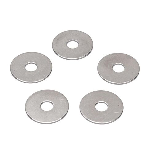Stainless Steel Flat Washers 500 Pcs 4x15x0.5mm for M3 Screws with Load Distribution and Protective Barrier for Wood Plastic Metal Surfaces Suitable for DIY Furniture Assembly Automotive Repair Indust in Saudi Arabia