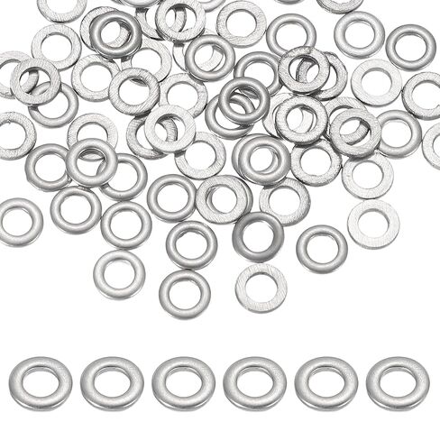 PATIKIL M8 x 14mm Metal Screw Washers Set, 36Pcs 304 Stainless Steel Flat Washers for Screws Bolts Factories Home Outdoor Projects in Saudi Arabia