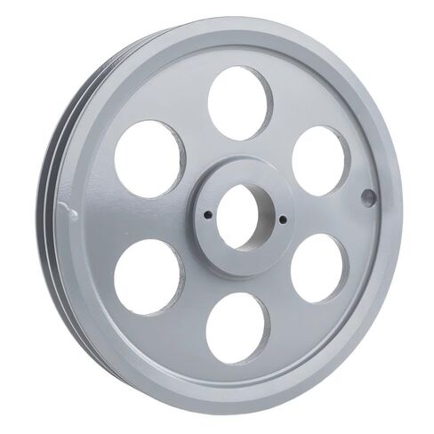 ضواغط 2AK94H/H-7/8 بكرة أخدود مزدوجة 9.25 بوصة - لجزء نقل الطاقة الميكانيكية Masterdrive - استبدال بكرة حزام على شكل حرف V من الحديد الزهر/حزام قسم بكرة 4 لتر مع جلبة 7/8 بوصة رمادية in Kuwait